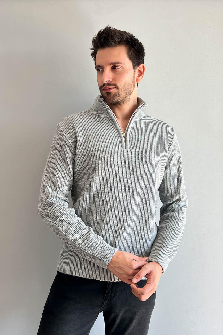 MPL Men's Zippered Turtleneck Sweater 220 - Lynnwood