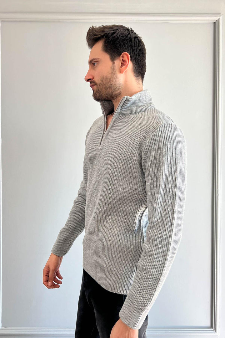 MPL Men's Zippered Turtleneck Sweater 220 - Lynnwood