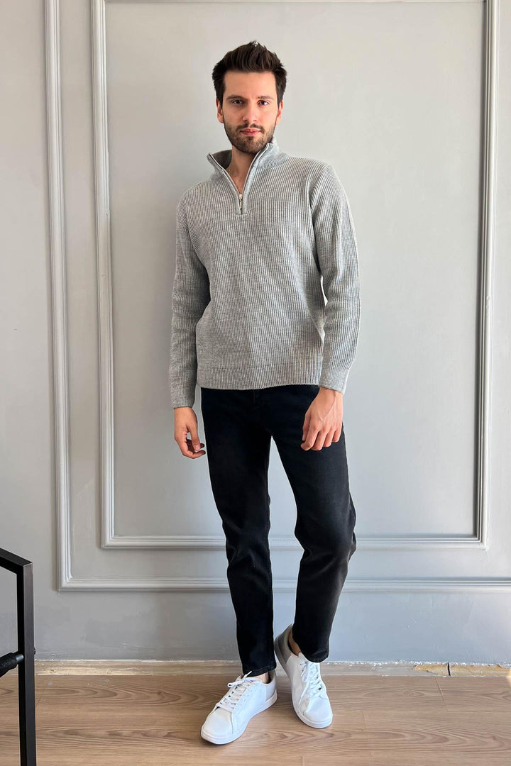 MPL Men's Zippered Turtleneck Sweater 220 - Lynnwood