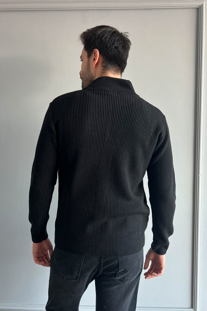 MPL Men's Zippered Turtleneck Sweater 220 - Rijswijk
