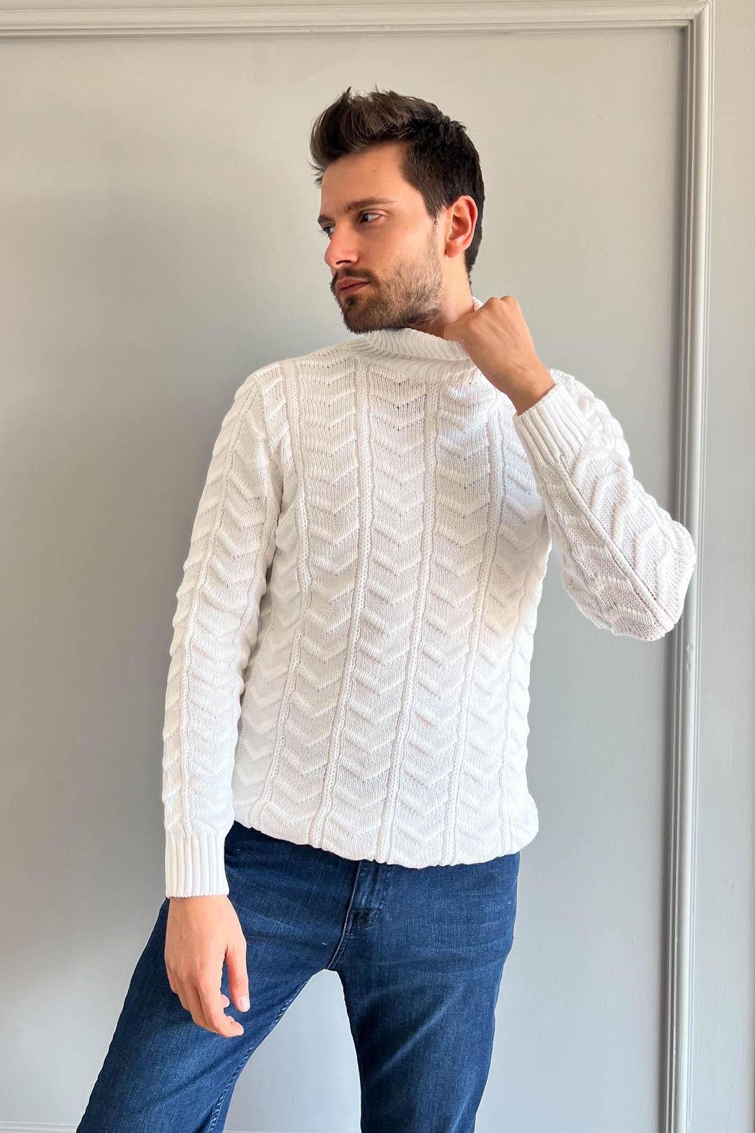 MPL Men's Fisherman Sweater 222 - Zacualtipán