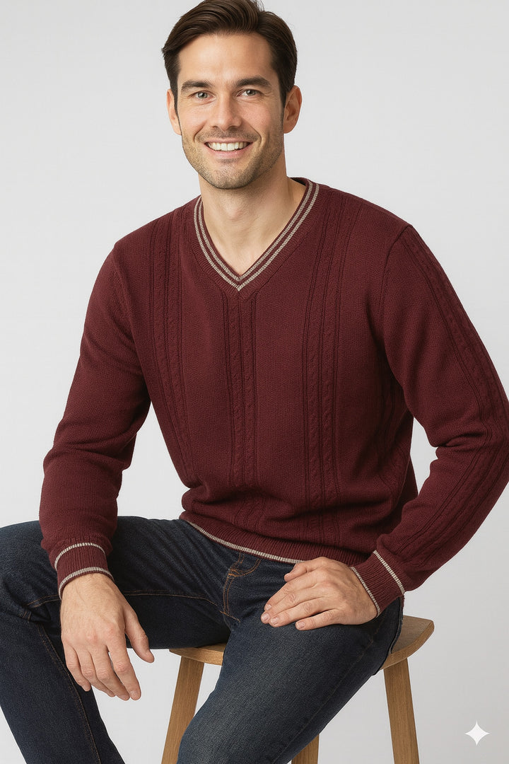 MPL Men's V-Neck Sweater 235 - Vitry-sur-Seine