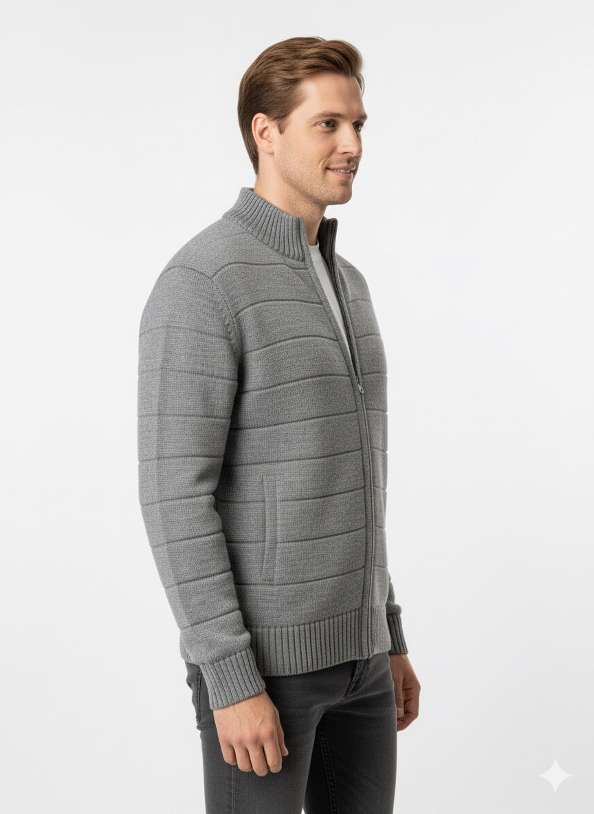 MPL Men's Plus Size Half Fisherman Sweater 881 - Ocoee