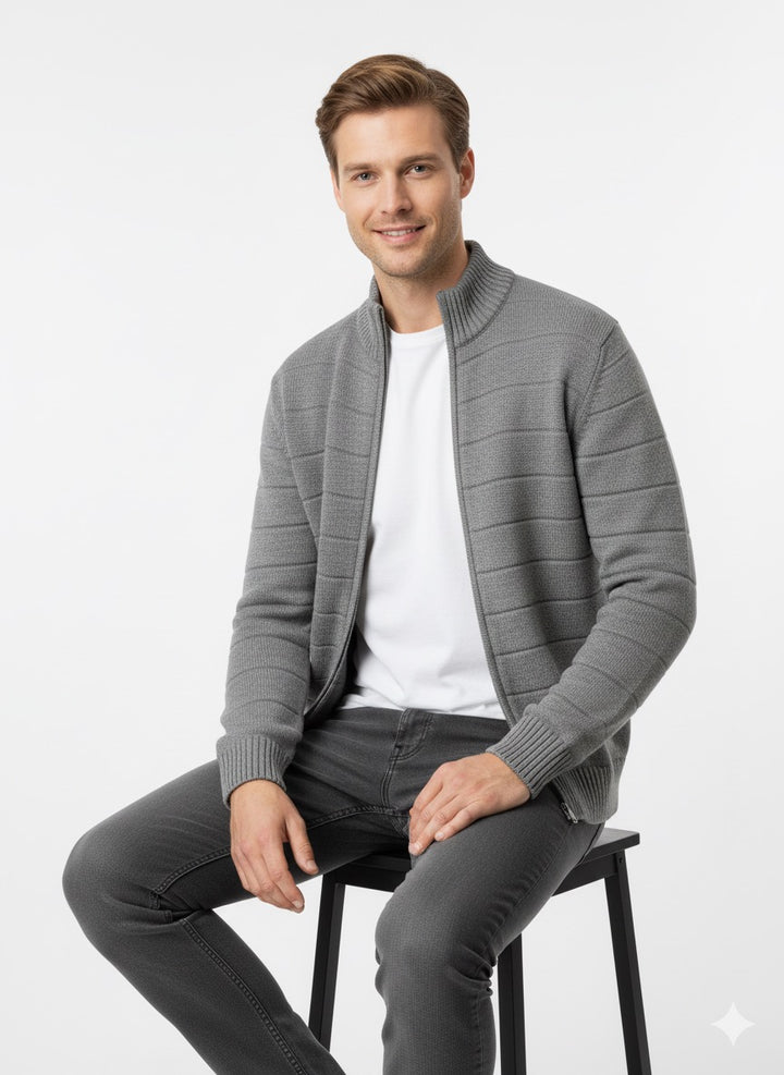 MPL Men's Plus Size Half Fisherman Sweater 881 - Ocoee