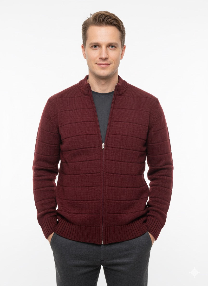 MPL Men's Plus Size Half Fisherman Sweater 881 - Lorain