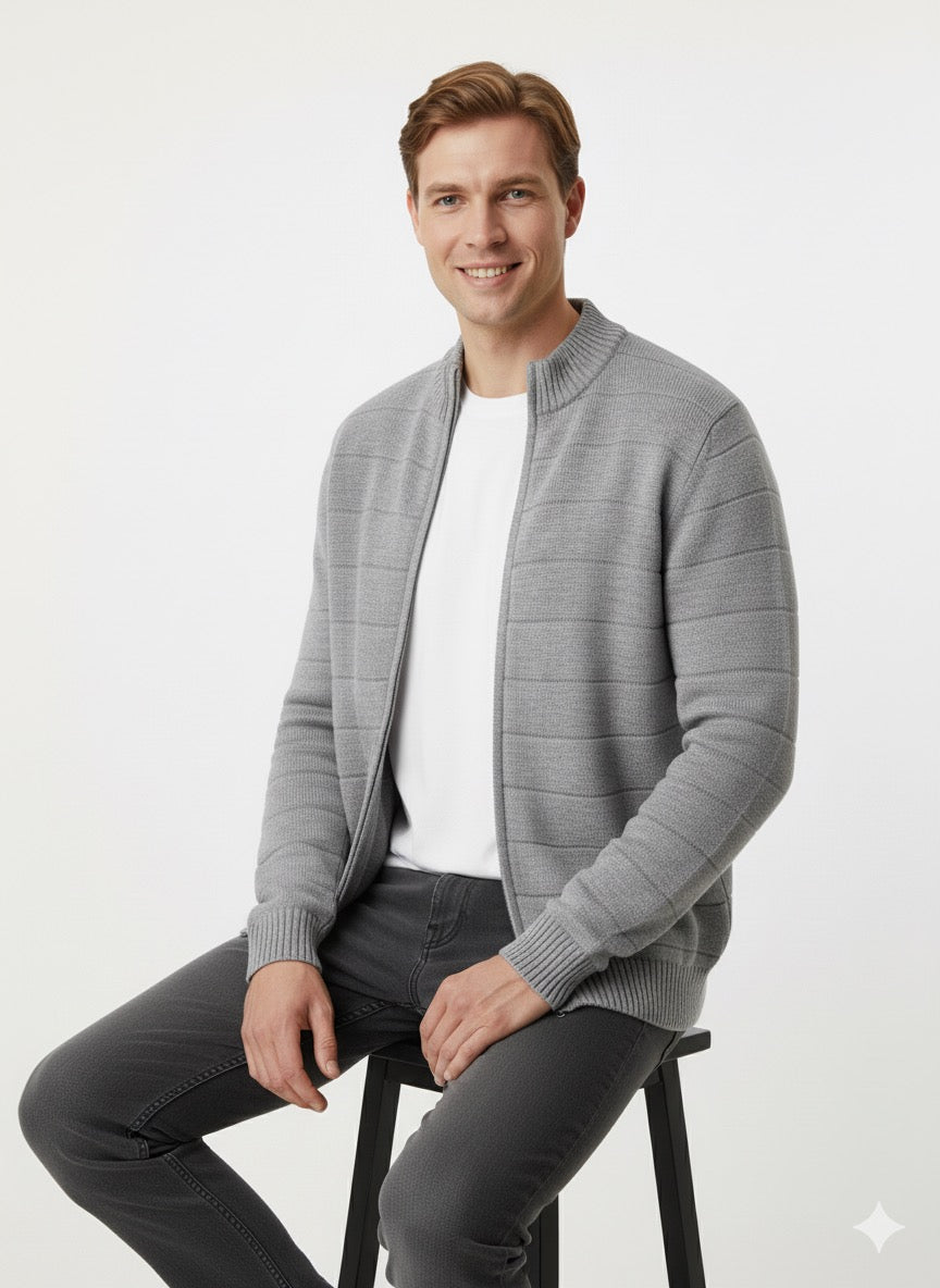 MPL Men's Plus Size Half Fisherman Sweater 881 - Valle Hermoso