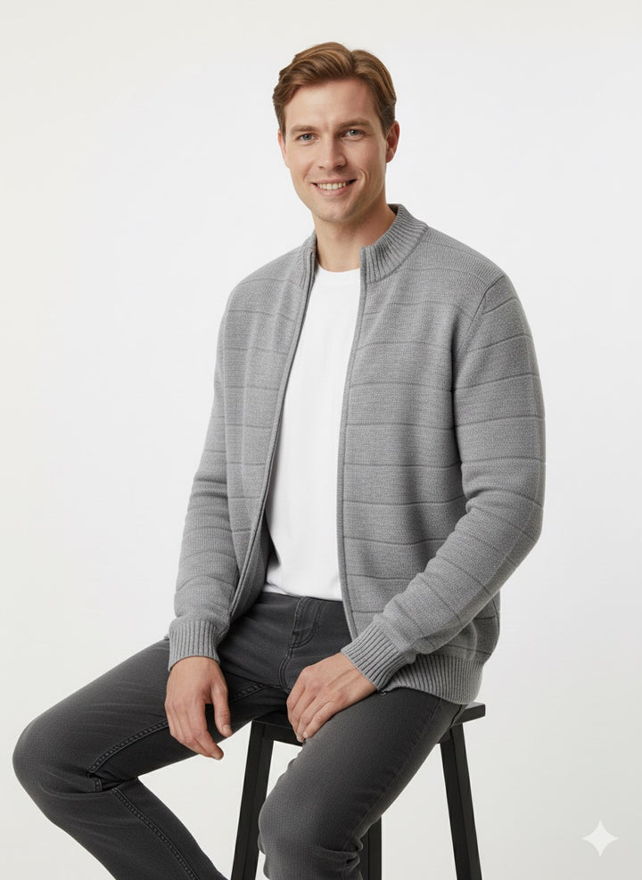 MPL Men's Plus Size Half Fisherman Sweater 881 - Valle Hermoso