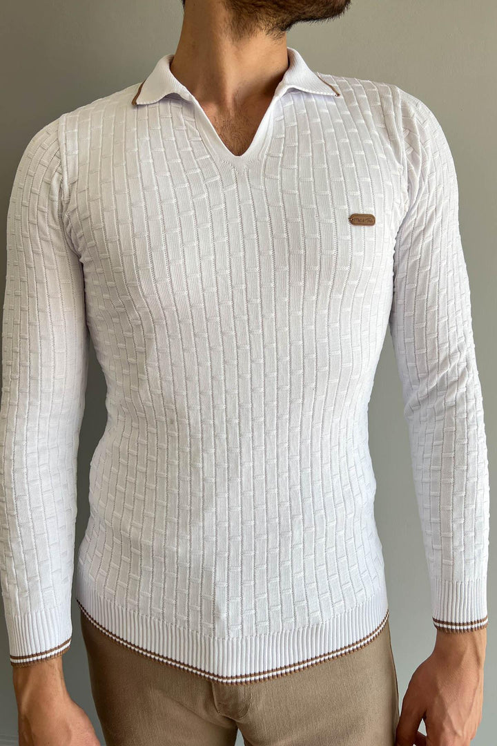 MPL Men's Polo Neck Sweater 701 - Mykolaiv