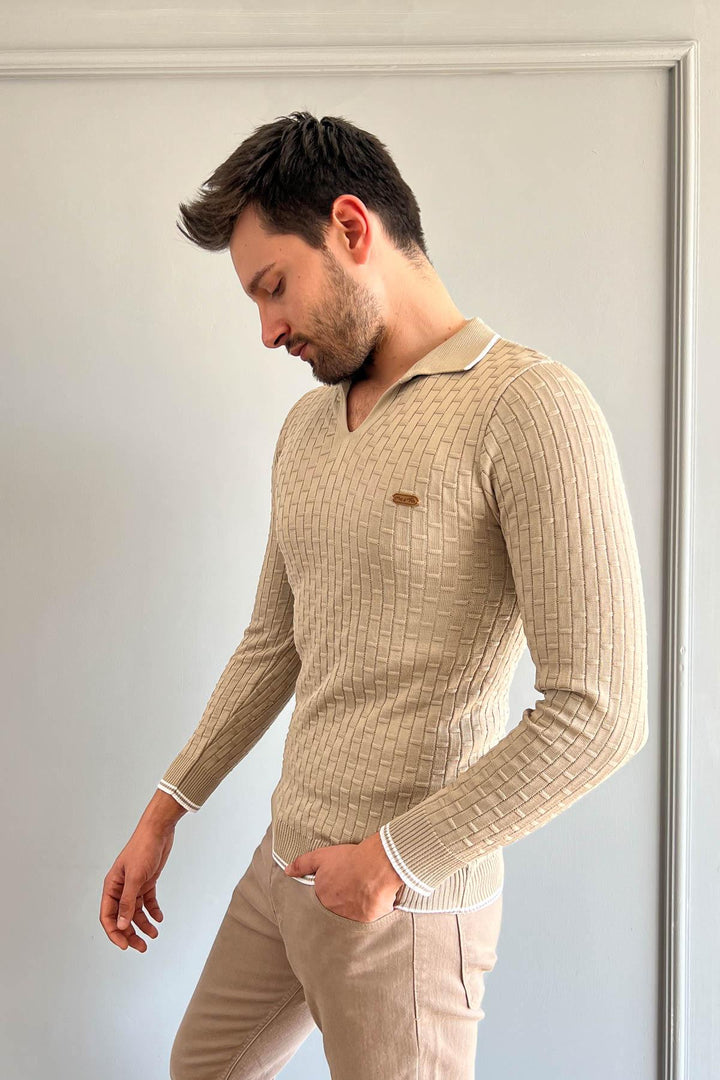 MPL Men's Polo Neck Sweater 701 - Tampa