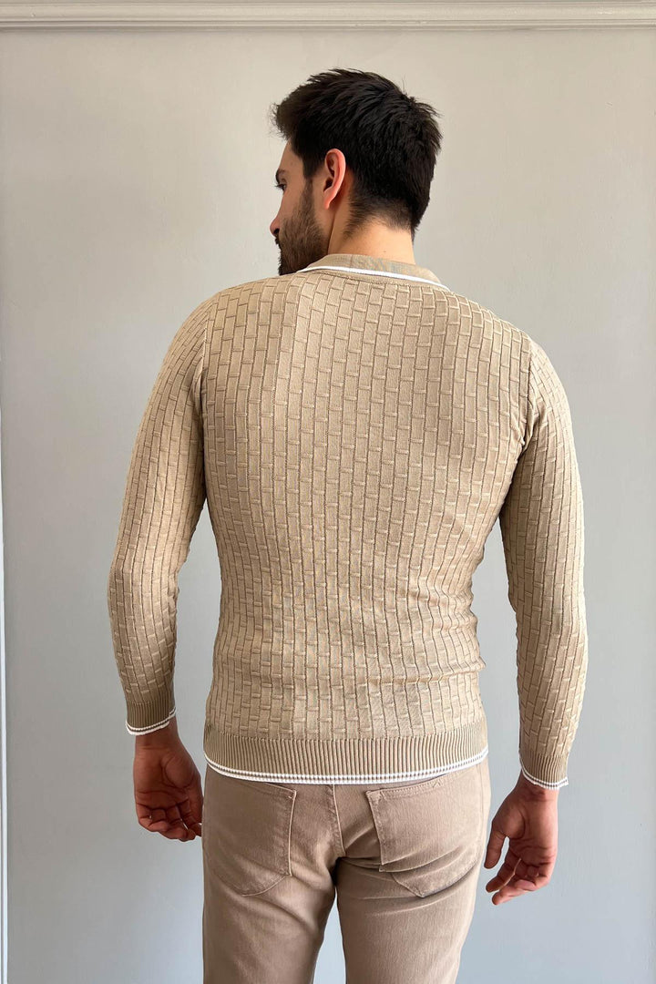 MPL Men's Polo Neck Sweater 701 - Tampa