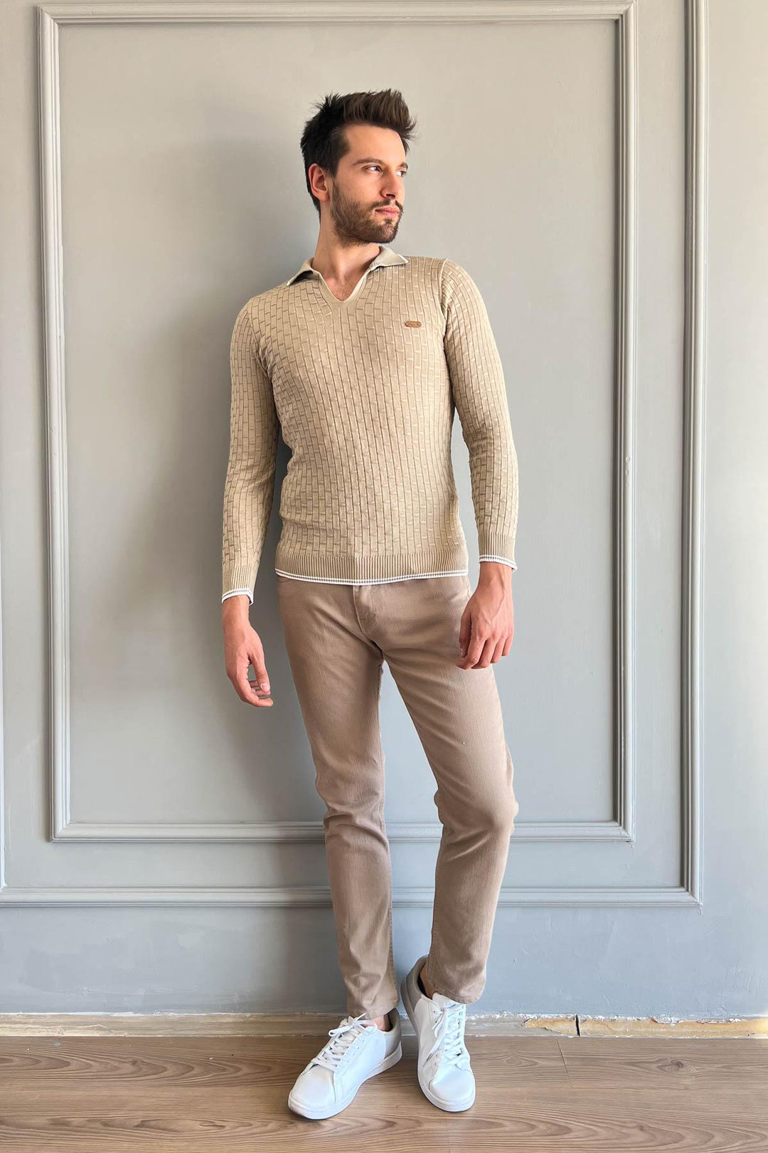 MPL Men's Polo Neck Sweater 701 - Tampa
