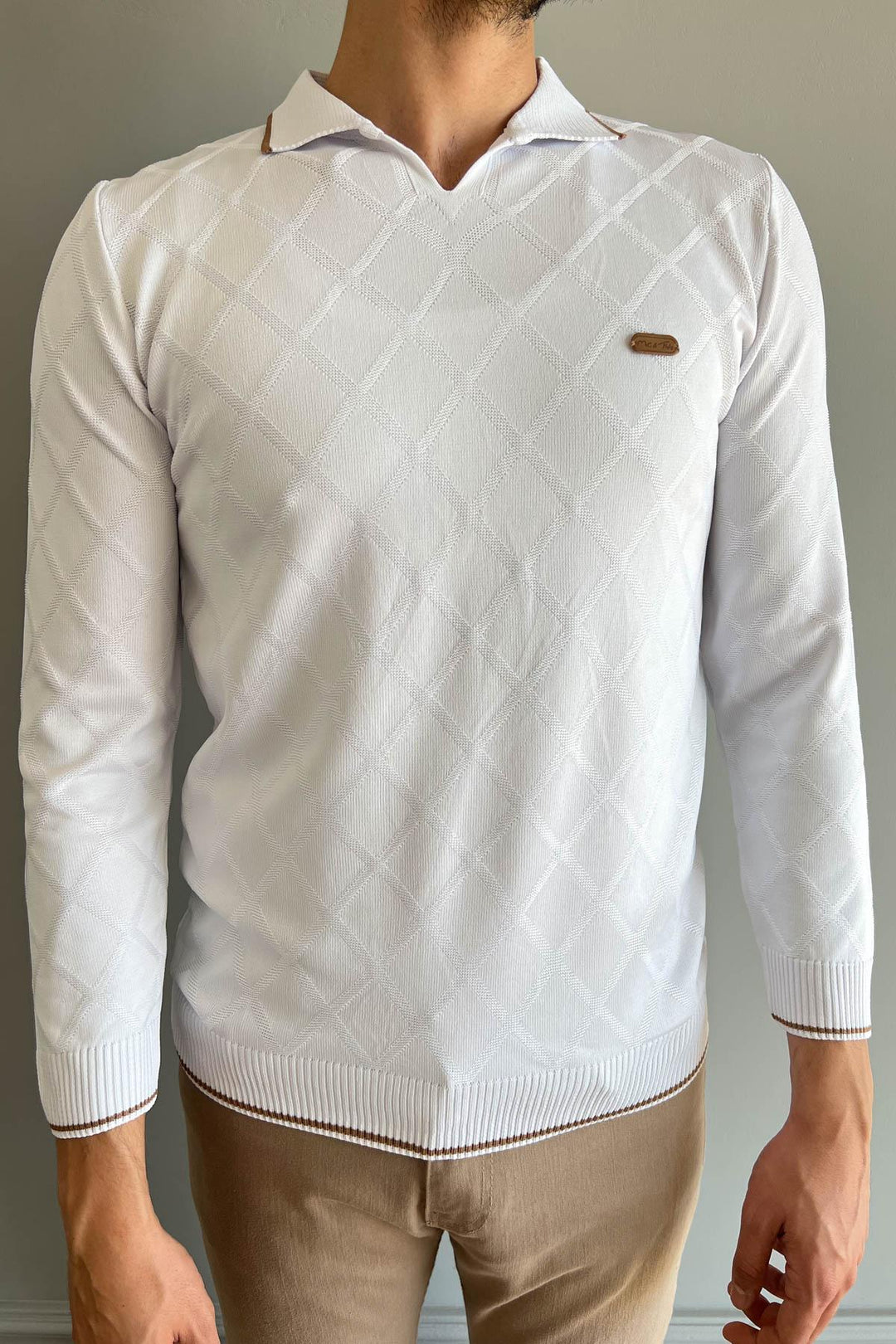 MPL Men's Polo Neck Sweater 709 - Carson