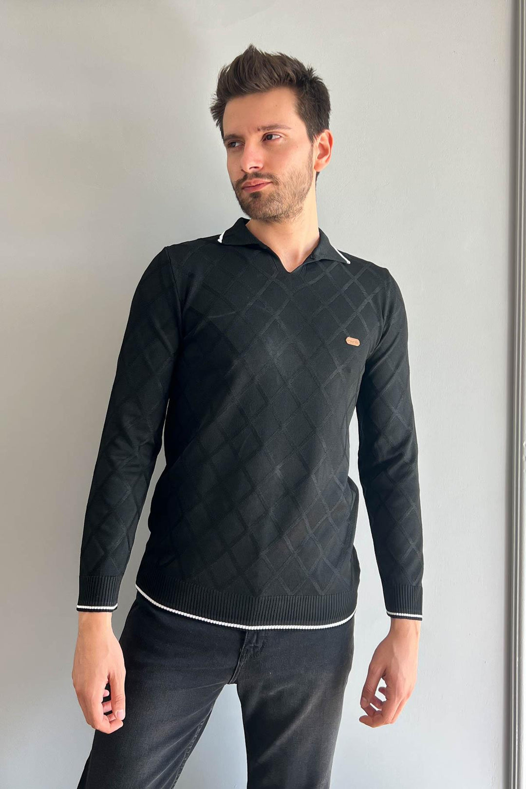 MPL Men's Polo Neck Sweater 709 - Randolph