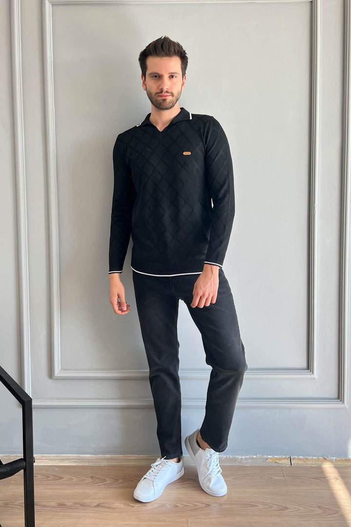 MPL Men's Polo Neck Sweater 709 - Randolph