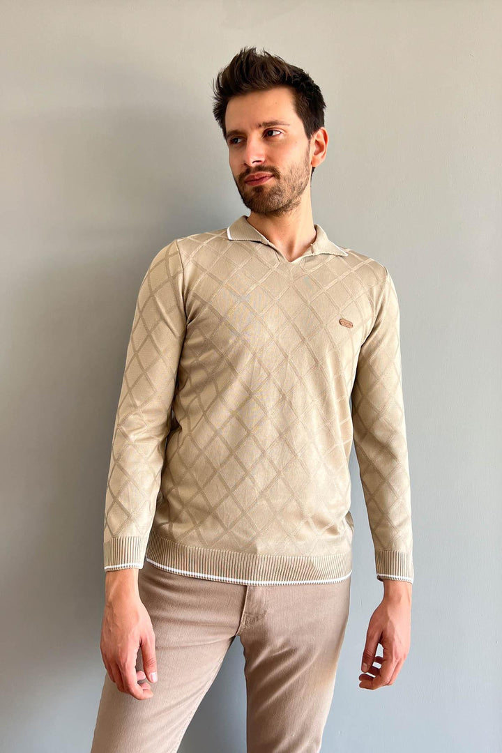 MPL Men's Polo Neck Sweater 709 - Toms River