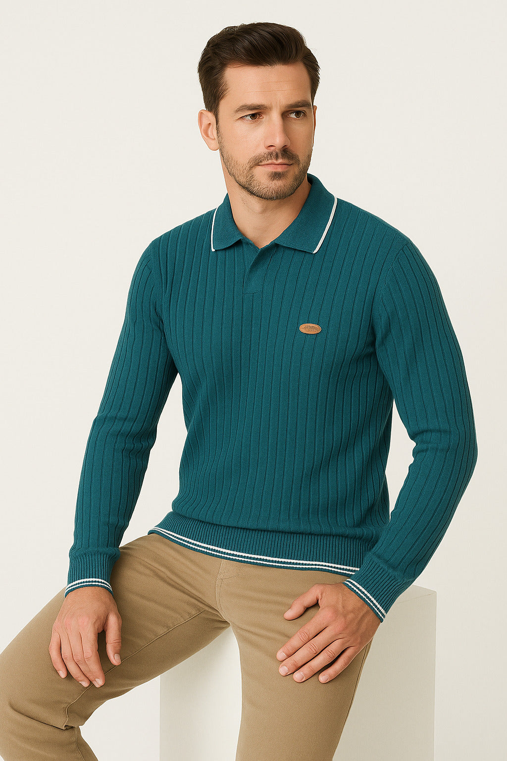 MPL Men's V-Neck Sweater 235 - Peterborough