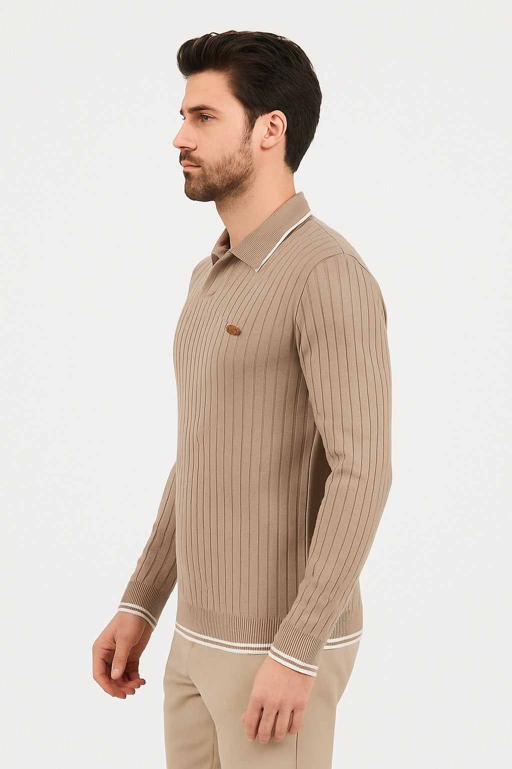 MPL Men's V-Neck Sweater 235 - Euclid