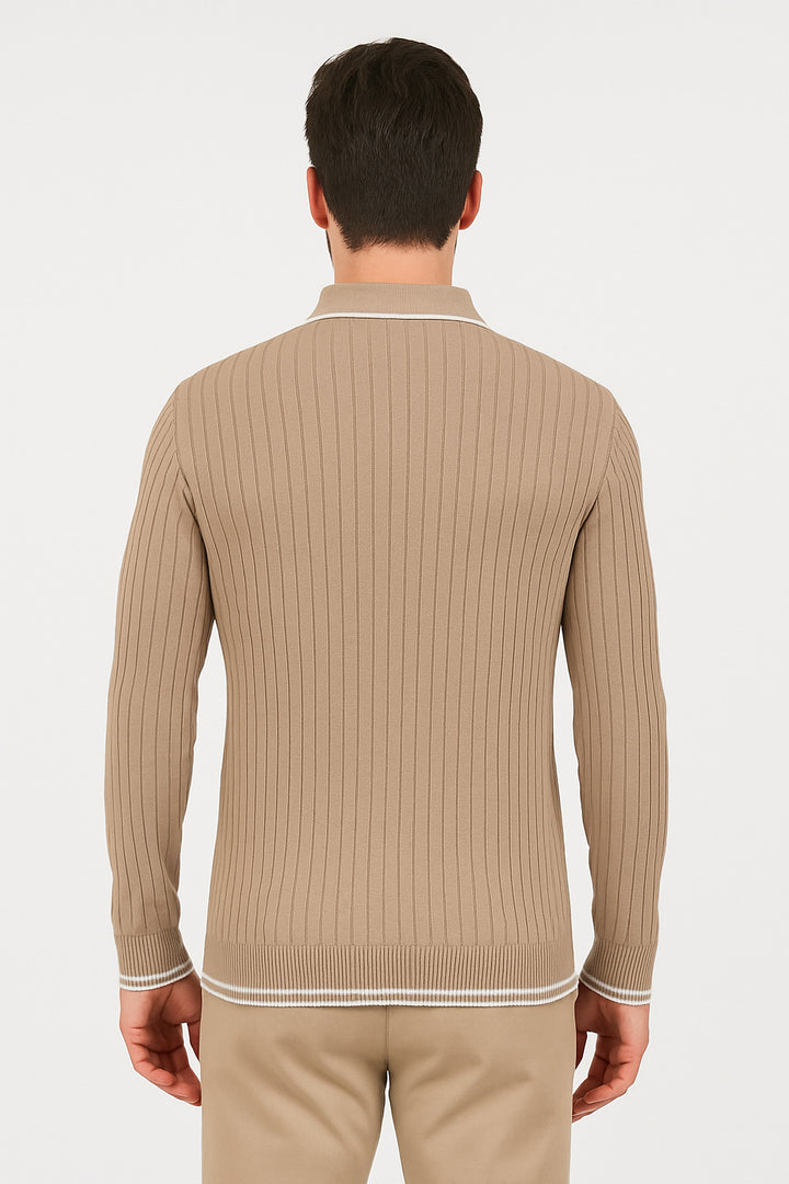 MPL Men's V-Neck Sweater 235 - Euclid