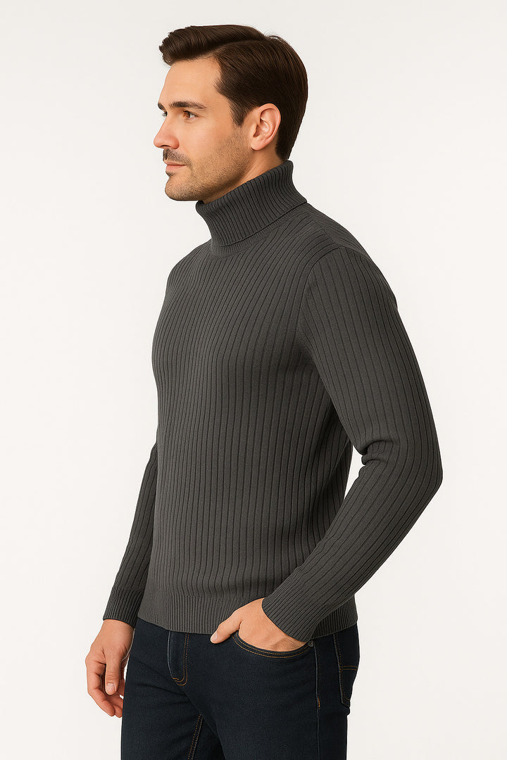 MPL Men's Fisherman Turtleneck Sweater 720 - Sun City