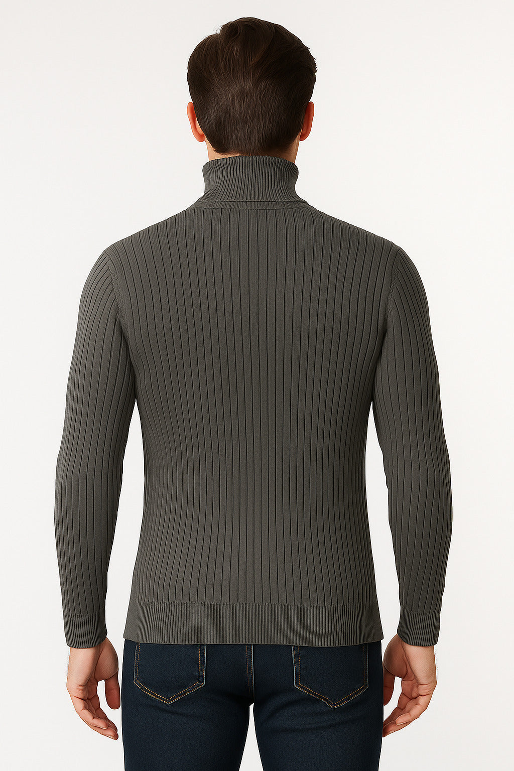 MPL Men's Fisherman Turtleneck Sweater 720 - Sun City