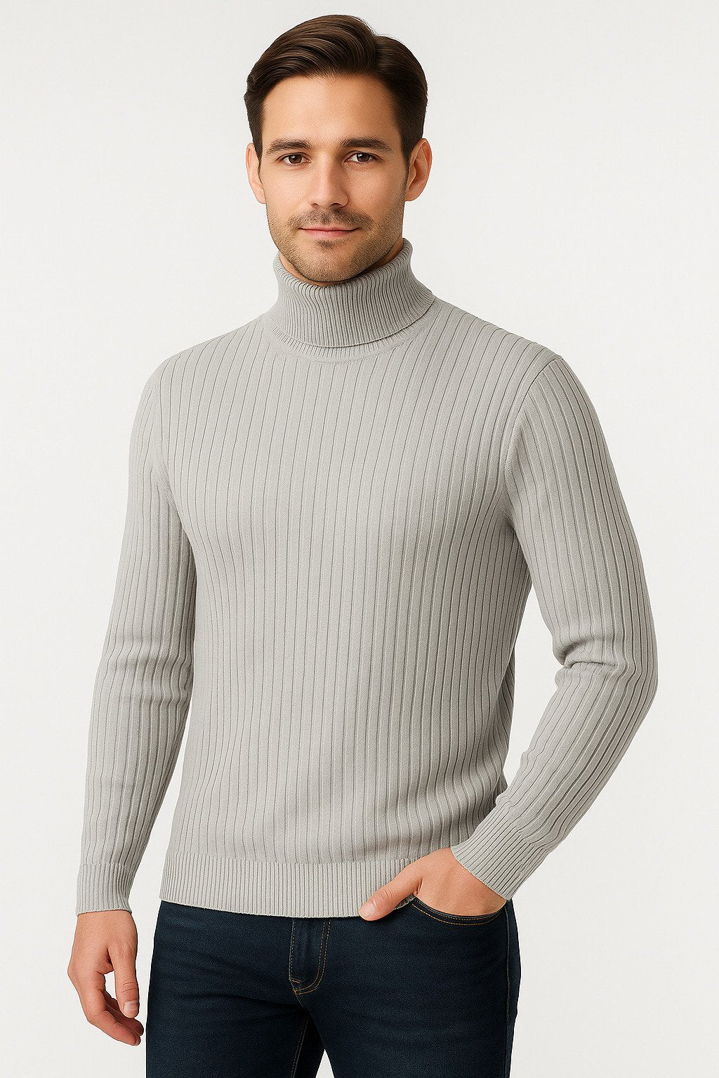 MPL Men's Fisherman Turtleneck Sweater 720 - Gallatin