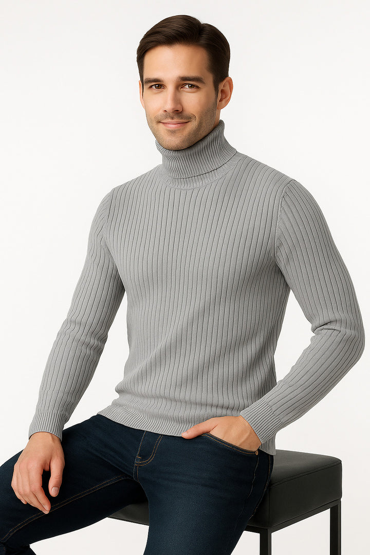 MPL Men's Fisherman Turtleneck Sweater 720 - Adeje