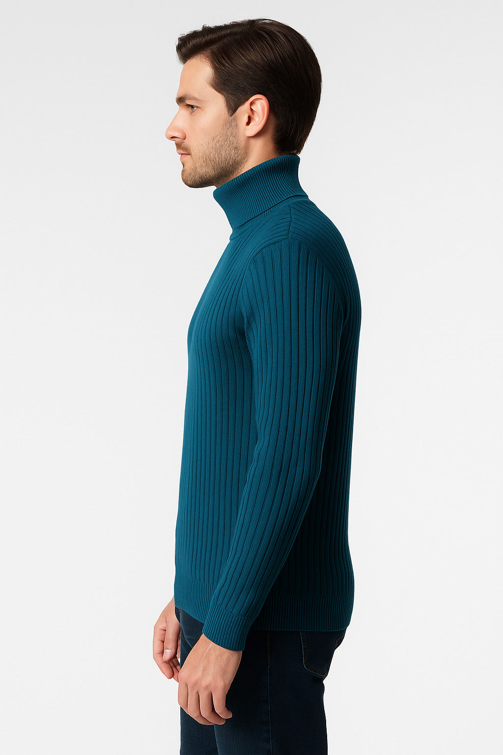 MPL Men's Fisherman Turtleneck Sweater 720 - Limerick