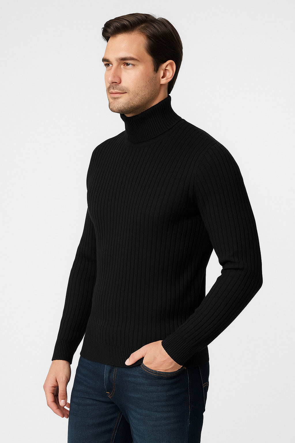 MPL Men's Fisherman Turtleneck Sweater 720 - Compiègne