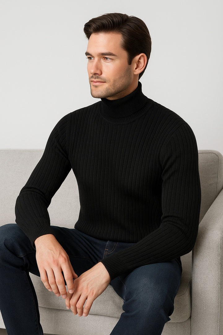 MPL Men's Fisherman Turtleneck Sweater 720 - Compiègne