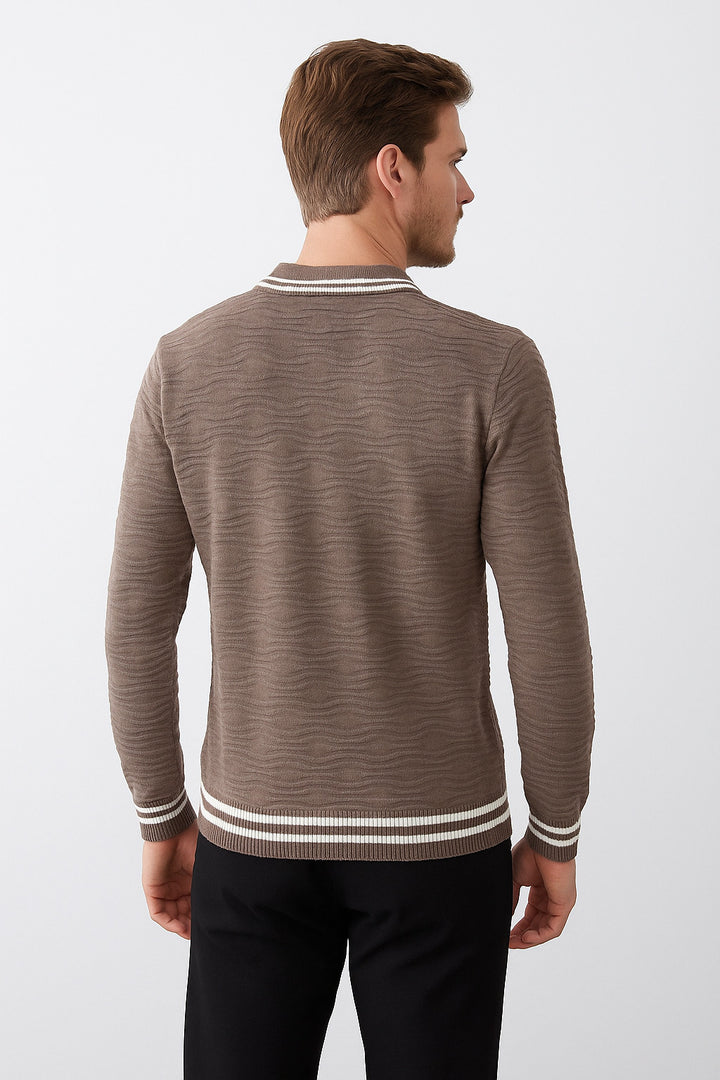 MPL Men's V-Neck Sweater 880 - Le Havre