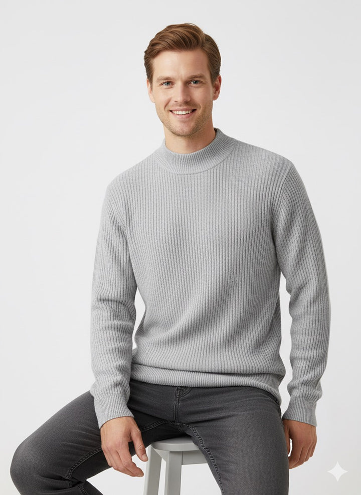 MPL Men's Plus Size Half Fisherman Sweater 881 - Leighton Buzzard