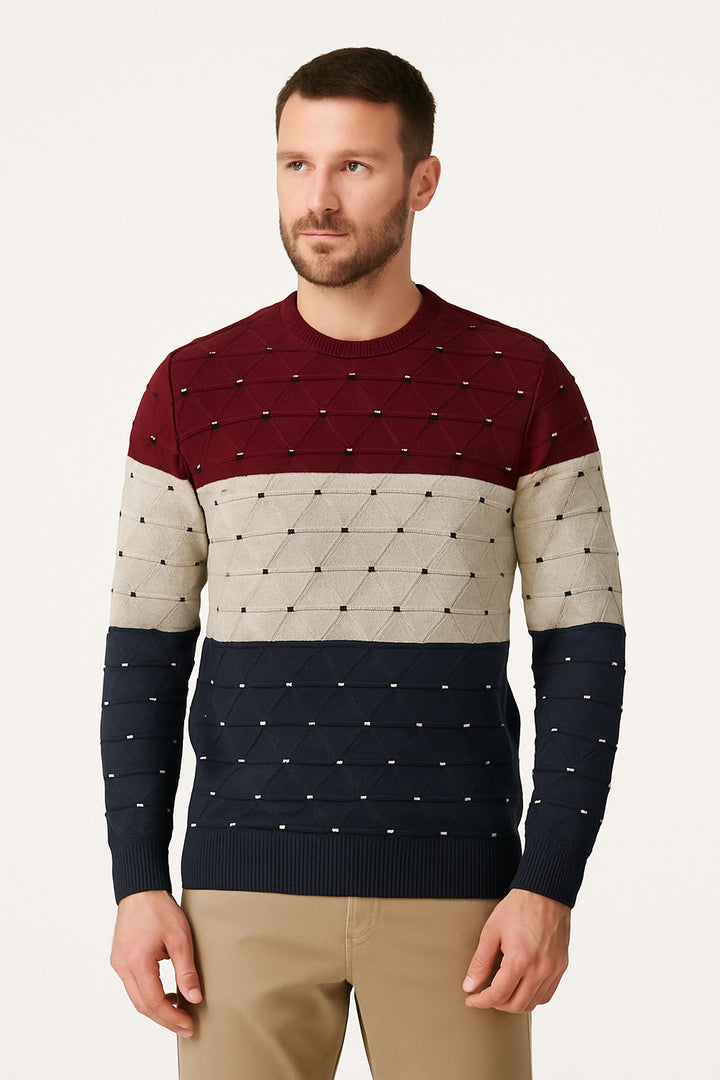 MPL Men's V-Neck Sweater 235 - Calimera