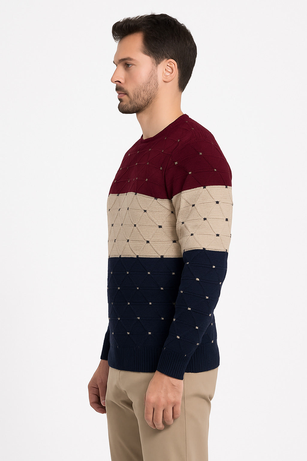 MPL Men's V-Neck Sweater 235 - Calimera