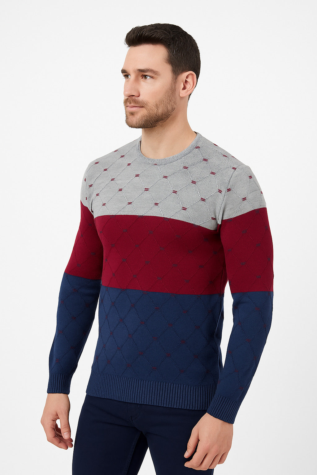 MPL Men's V-Neck Sweater 235 - Lubbock