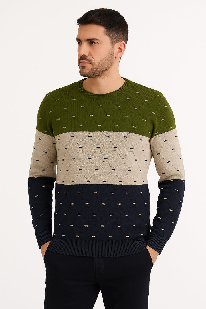 MPL Men's V-Neck Sweater 235 - Rio Tinto