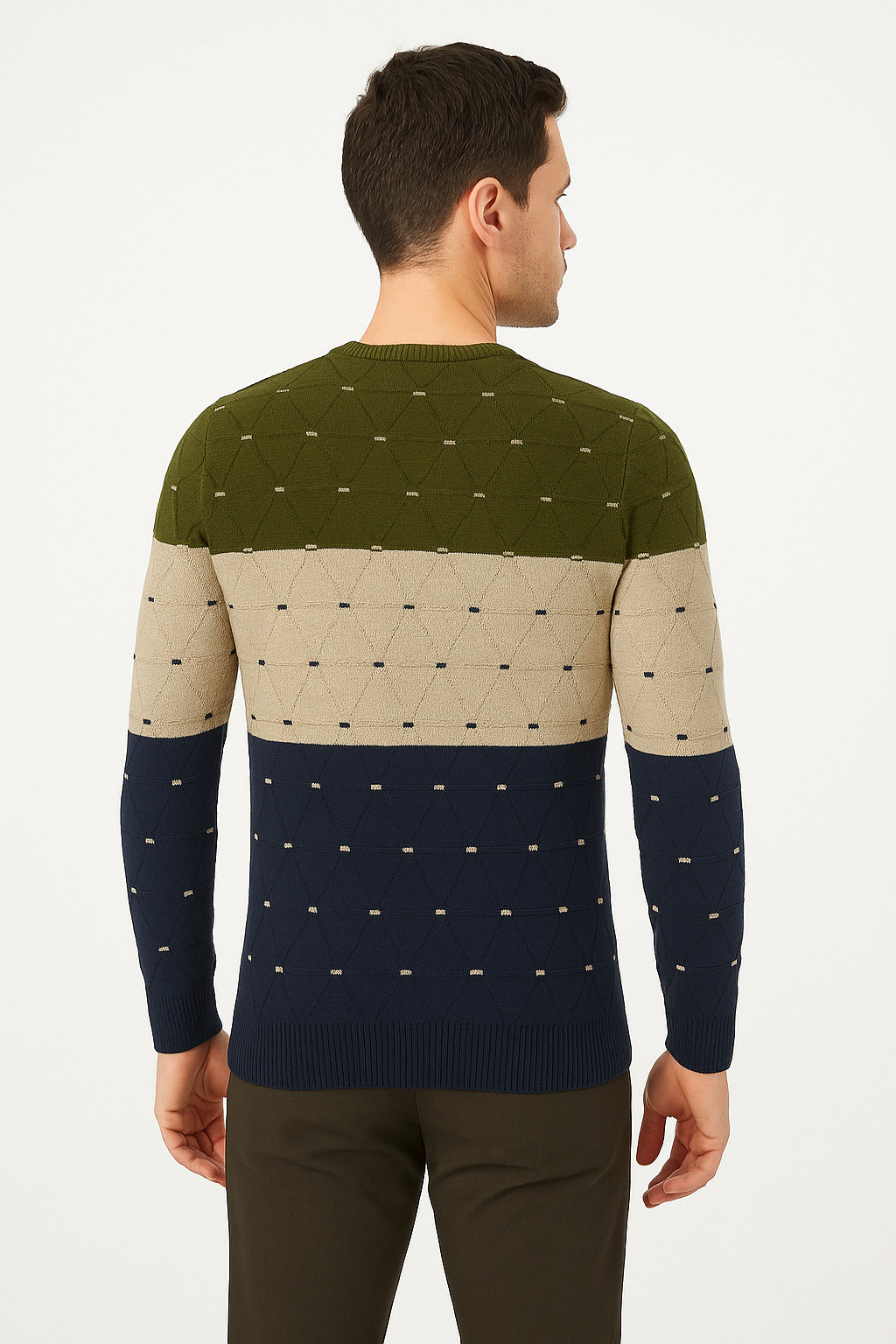 MPL Men's V-Neck Sweater 235 - Rio Tinto