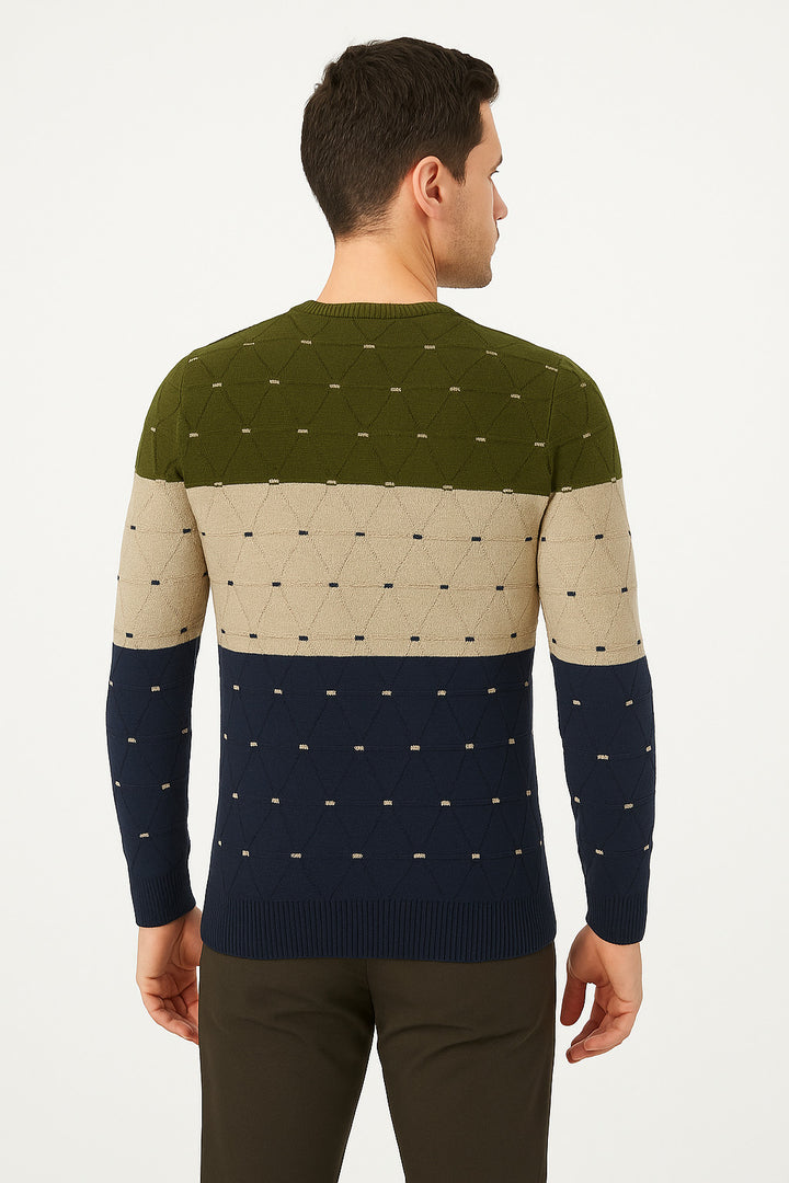 MPL Men's V-Neck Sweater 235 - Caerphilly