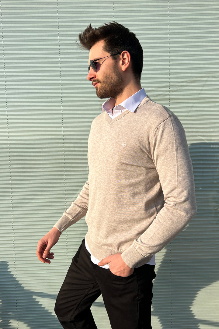 MPL Men's V-Neck Sweater 2061 - Franconville