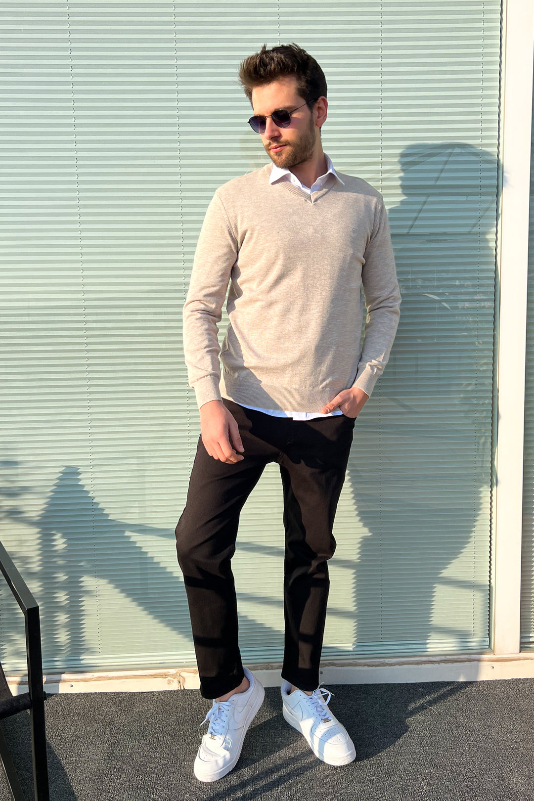 MPL Men's V-Neck Sweater 2061 - Franconville