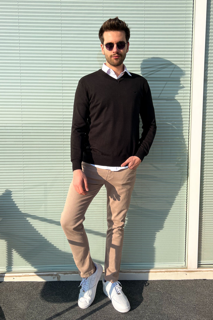 MPL Men's V-Neck Sweater 2061 - Segrate