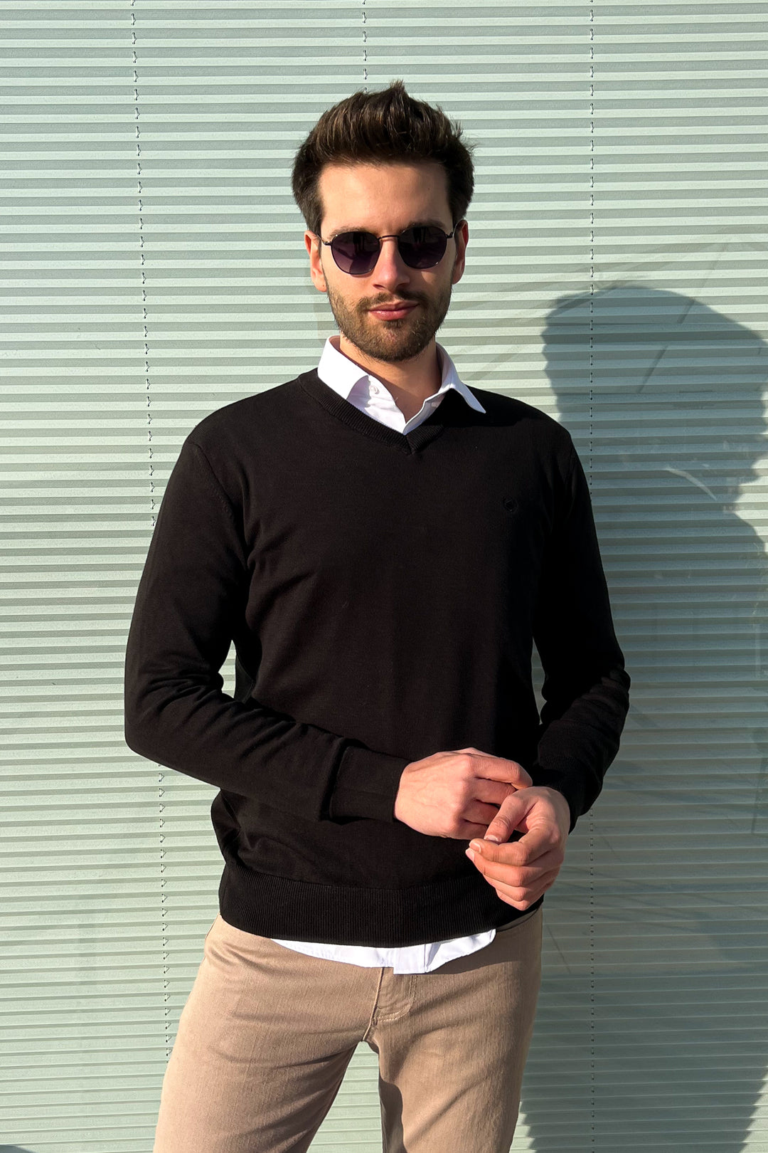 MPL Men's V-Neck Sweater 2061 - Segrate