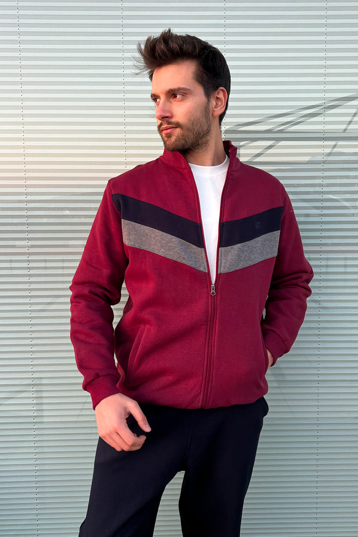 MPL Men's 3-String Zippered Tracksuit 3072 - Fair Lawn