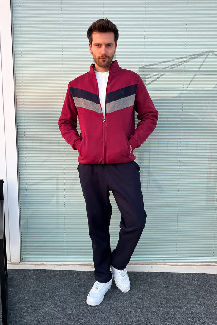 MPL Men's 3-String Zippered Tracksuit 3072 - Fair Lawn