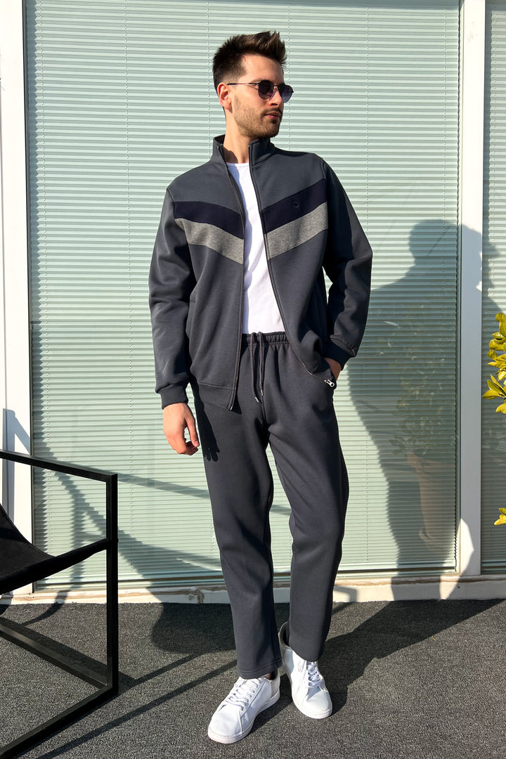 MPL Men's 3-Thread Zippered Tracksuit 3072 - Molina de Segura