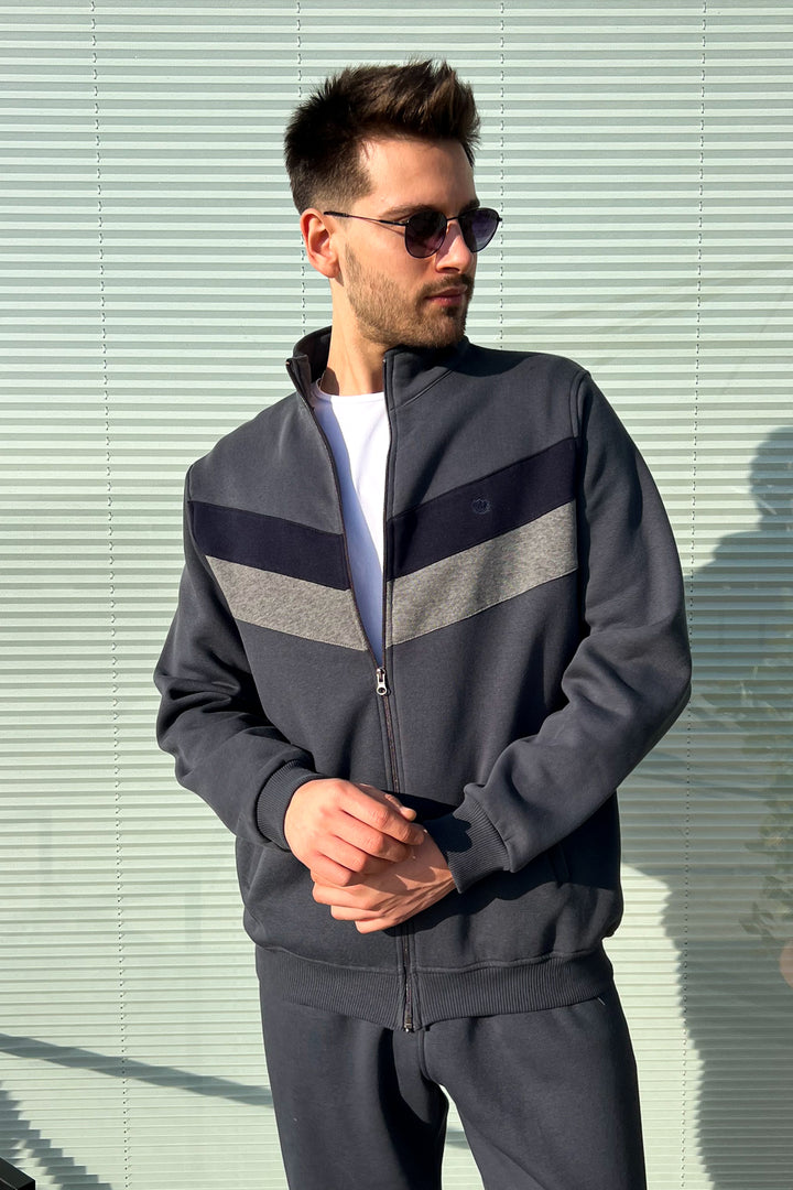 MPL Men's 3-Thread Zippered Tracksuit 3072 - Molina de Segura