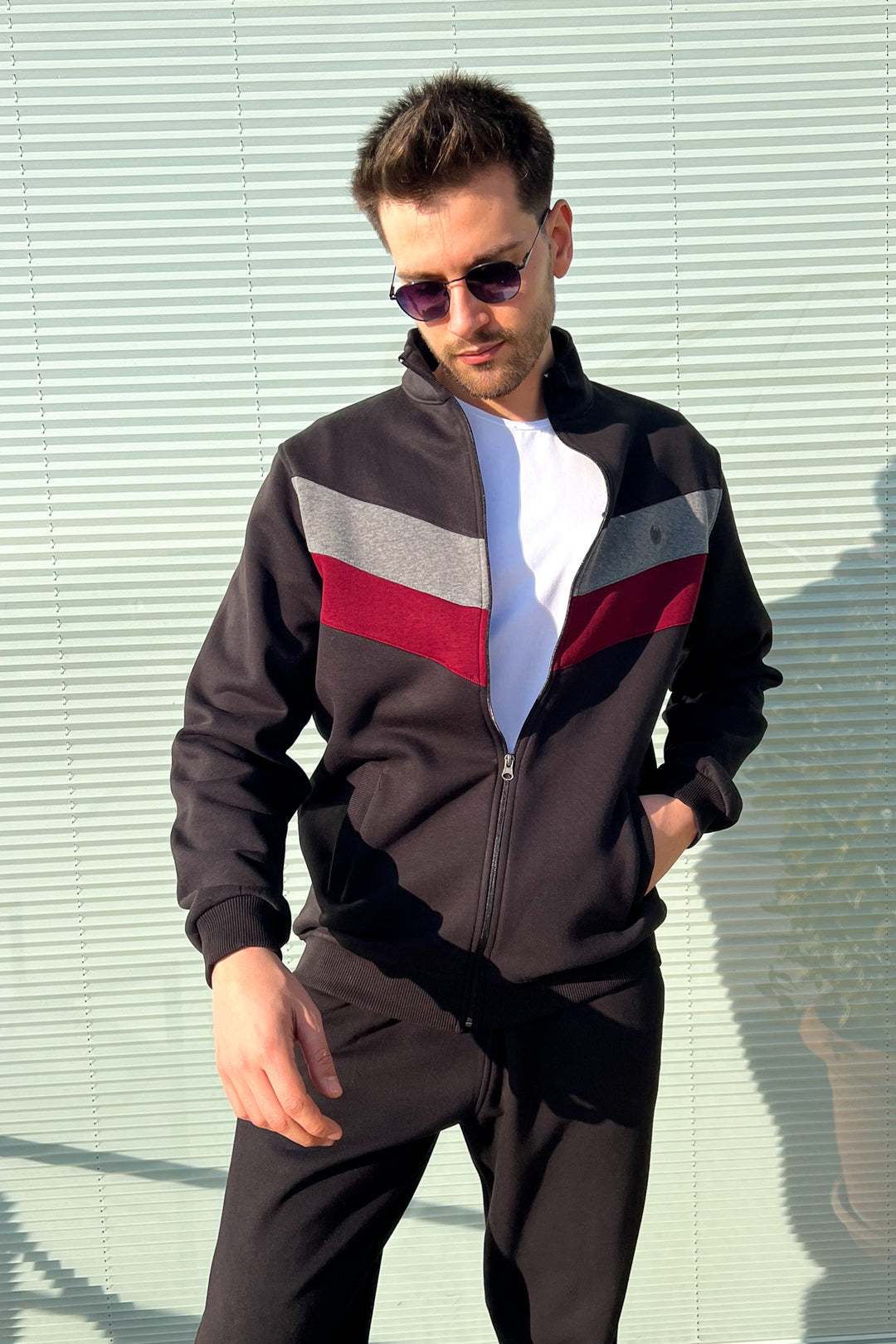 MPL Men's 3-String Zippered Tracksuit 3072 - Prescott Valley