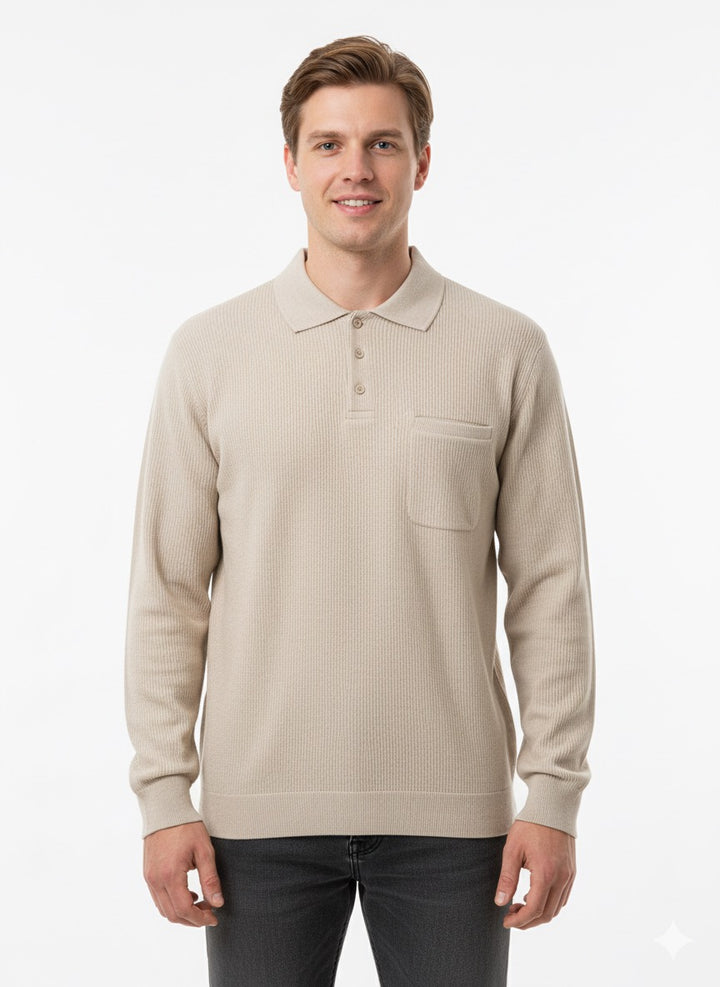 MPL Erkek Cepli Polo Yaka Selanik Sweat 109 - Babruysk