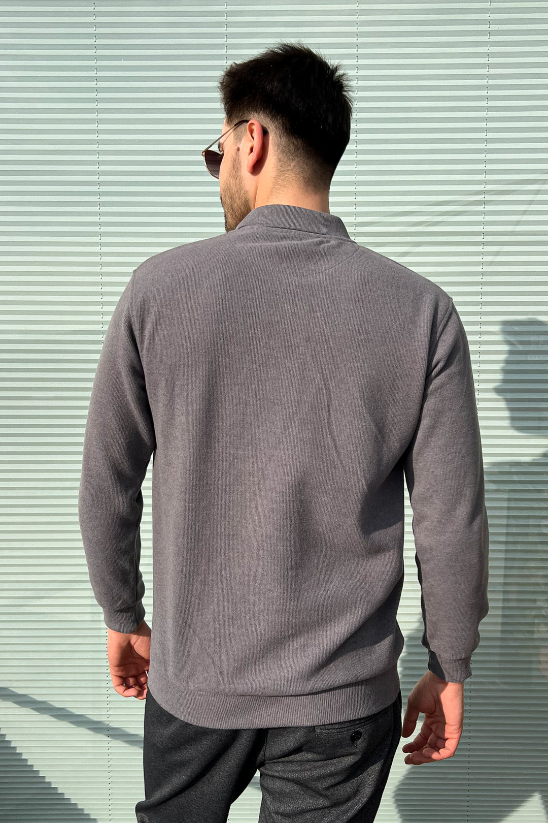 MPL Men's Pocketed Polo Neck Thessaloniki Sweatshirt 109 - Lowestoft