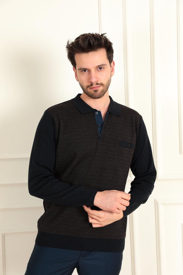 MPL GALLERIA 821 POLO NECK SWEATER - Gresham