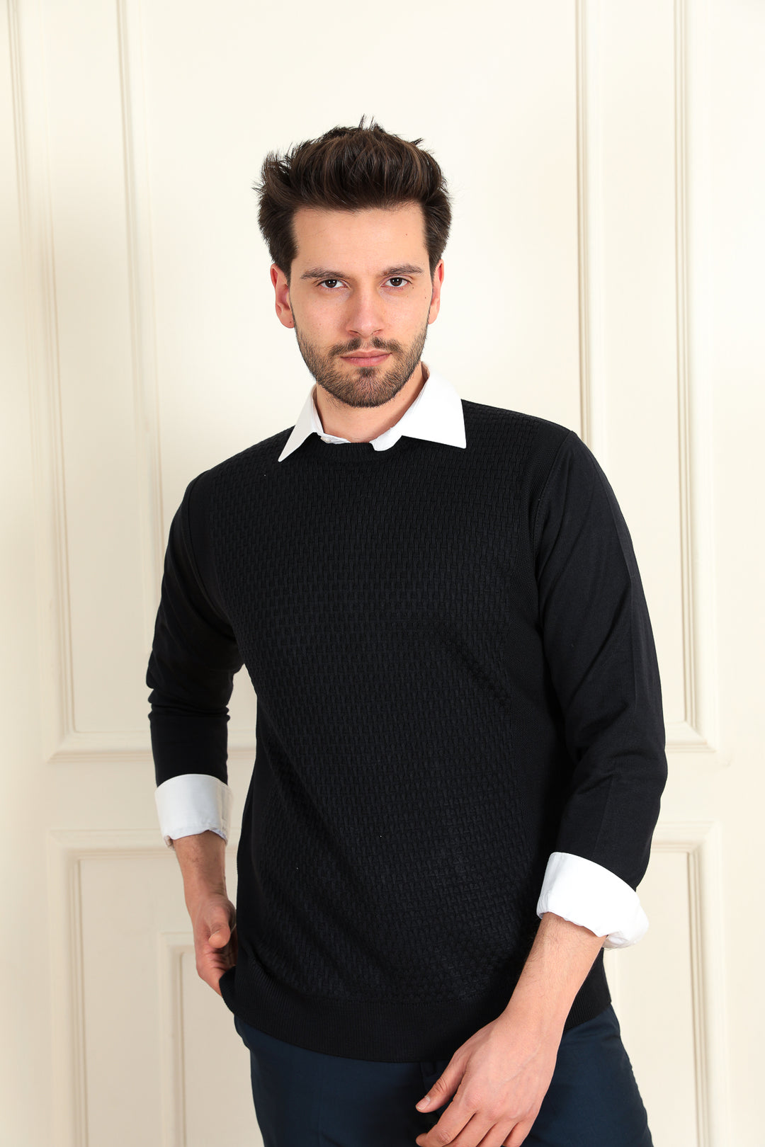 MPL GALLERIA 985 BICYCLE COLLAR SWEATER - Lewisville